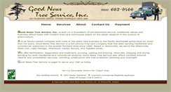 Desktop Screenshot of goodnewstree.com